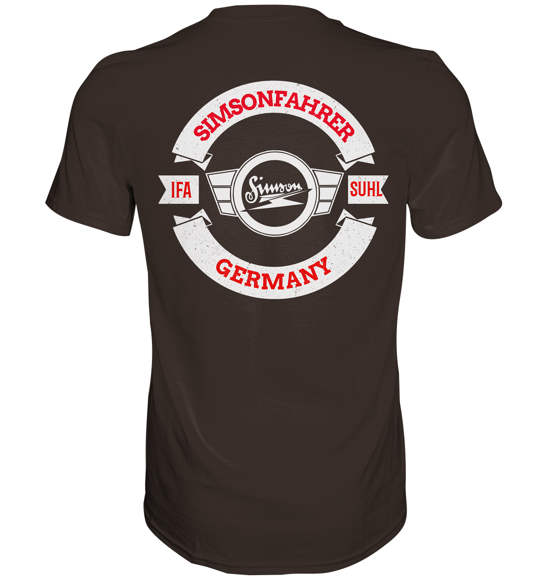 Premium Shirt Simson IFA Suhl VEB DDR Kult Rocker Geschenk Schwalbe SR1 2 S50 - Picture 5 of 23