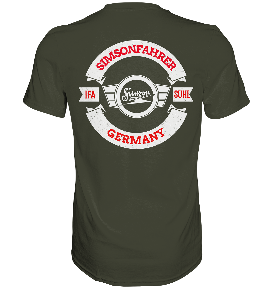 Premium Shirt Simson IFA Suhl VEB DDR Kult Rocker Geschenk Schwalbe SR1 2 S50 - Picture 23 of 23