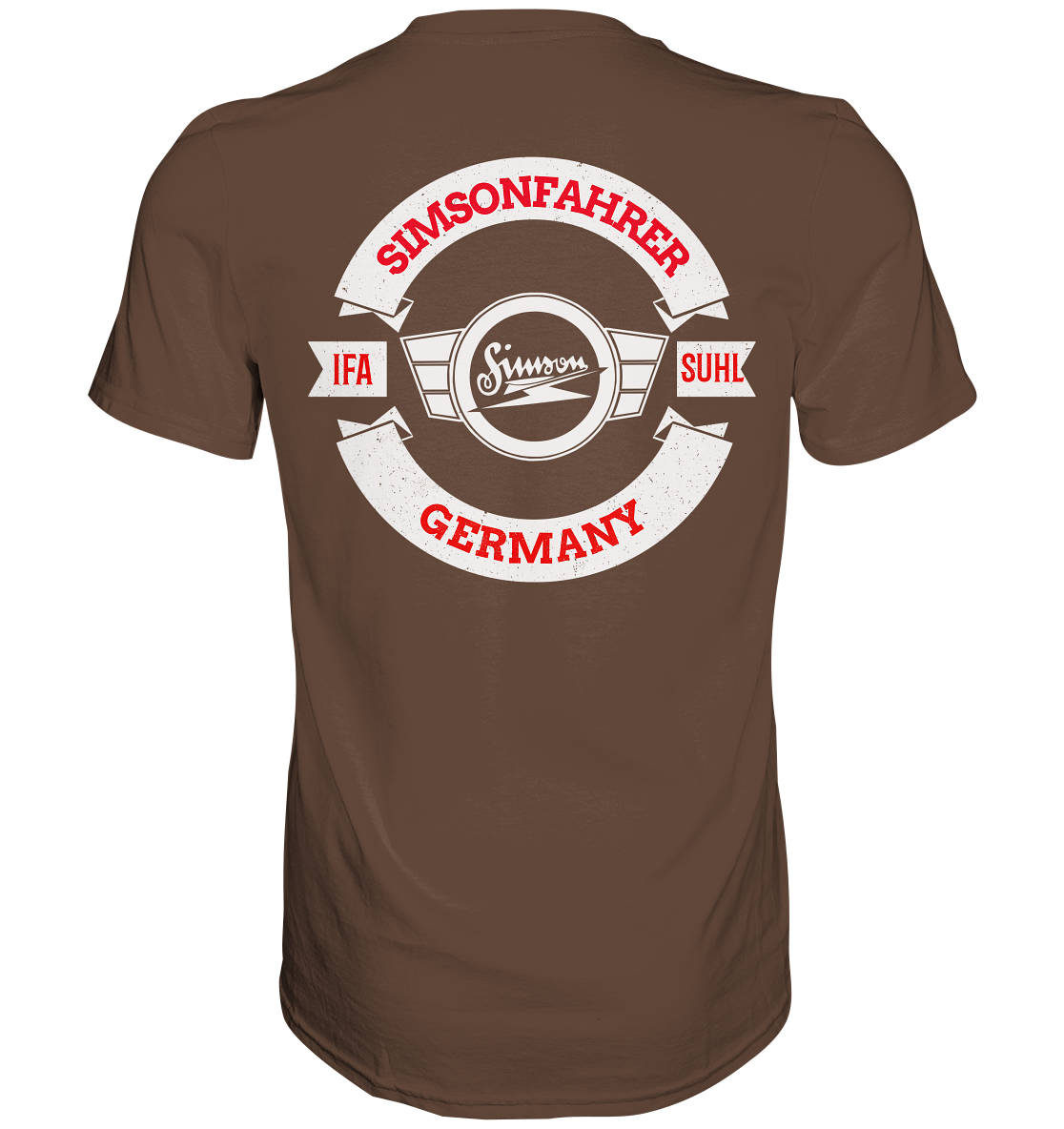 Premium Shirt Simson IFA Suhl VEB DDR Kult Rocker Geschenk Schwalbe SR1 2 S50 - Picture 9 of 23