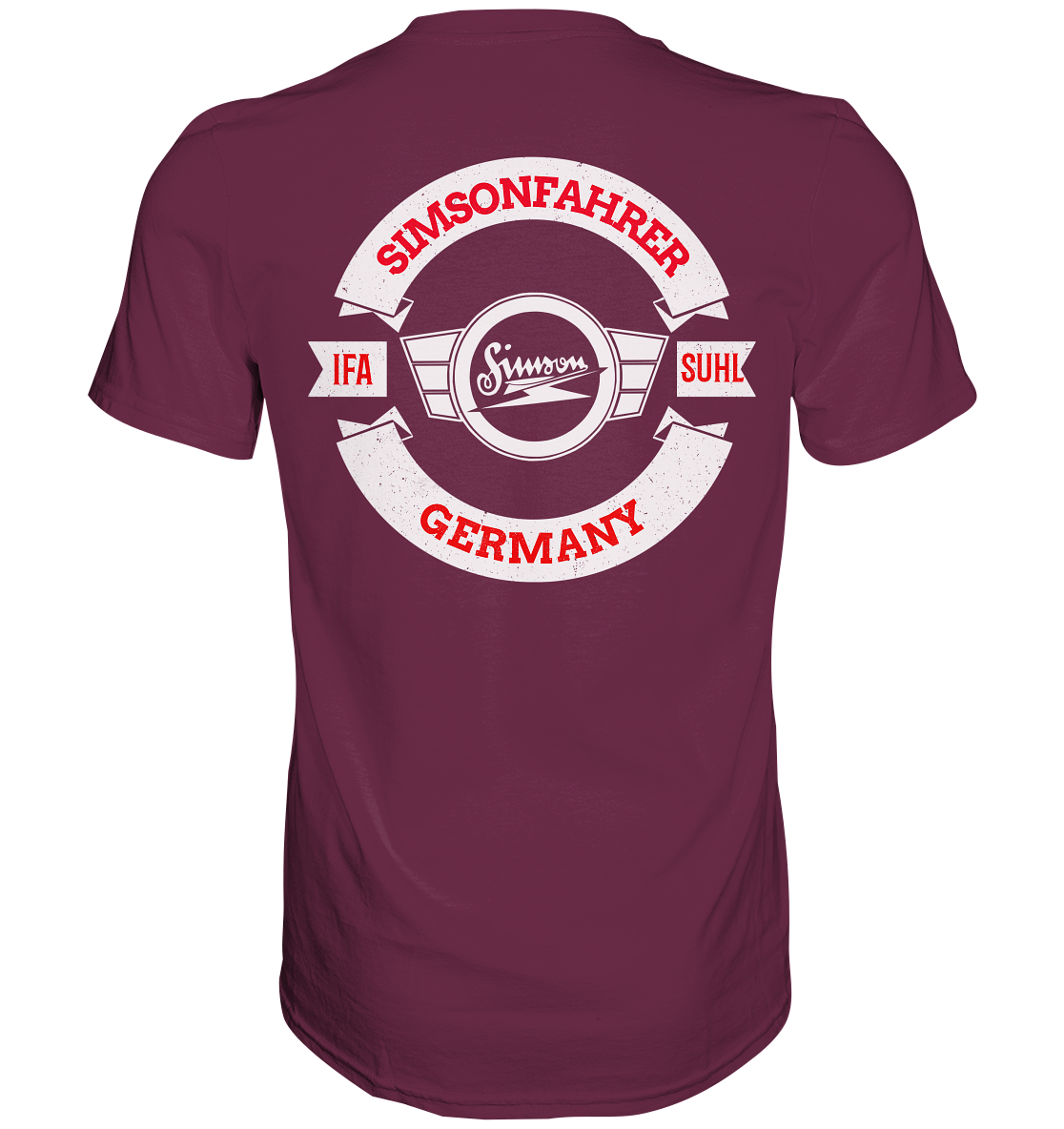Premium Shirt Simson IFA Suhl VEB DDR Kult Rocker Geschenk Schwalbe SR1 2 S50 - Picture 7 of 23