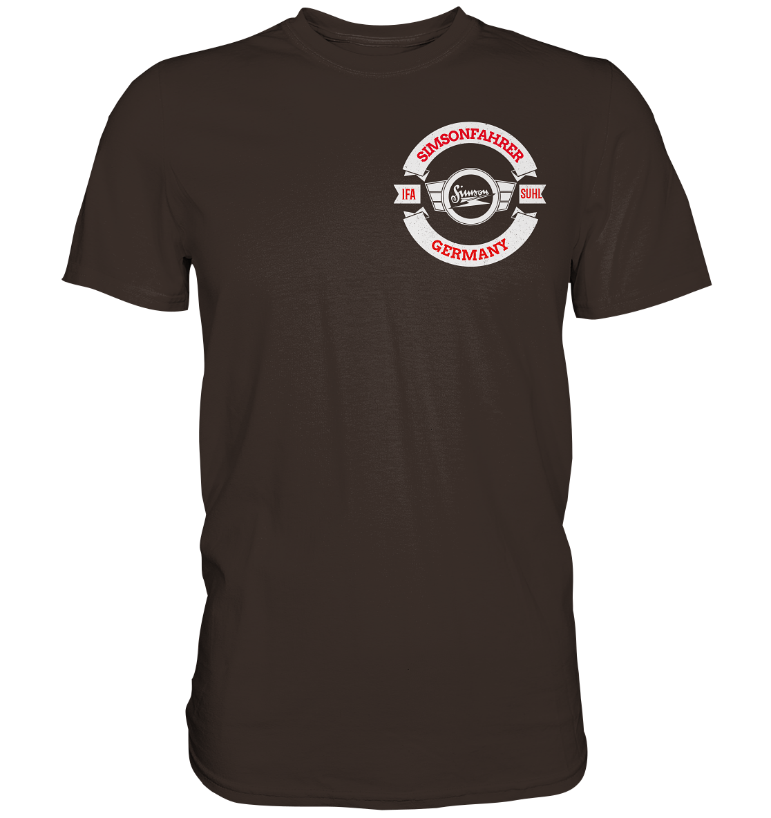 Premium Shirt Simson IFA Suhl VEB DDR Kult Rocker Geschenk Schwalbe SR1 2 S50 - Picture 4 of 23