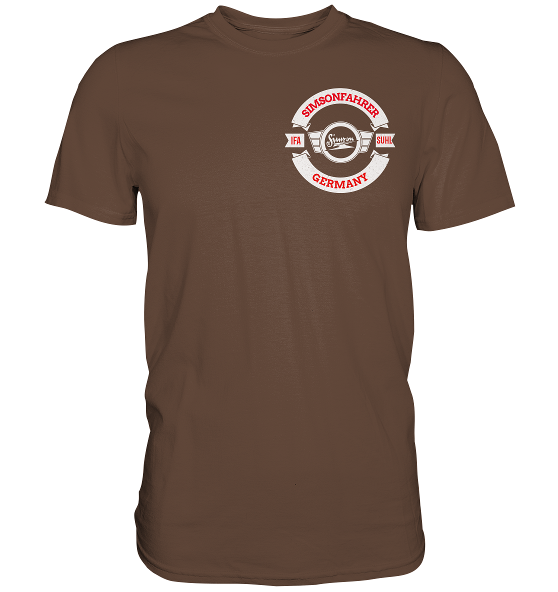 Premium Shirt Simson IFA Suhl VEB DDR Kult Rocker Geschenk Schwalbe SR1 2 S50 - Picture 8 of 23