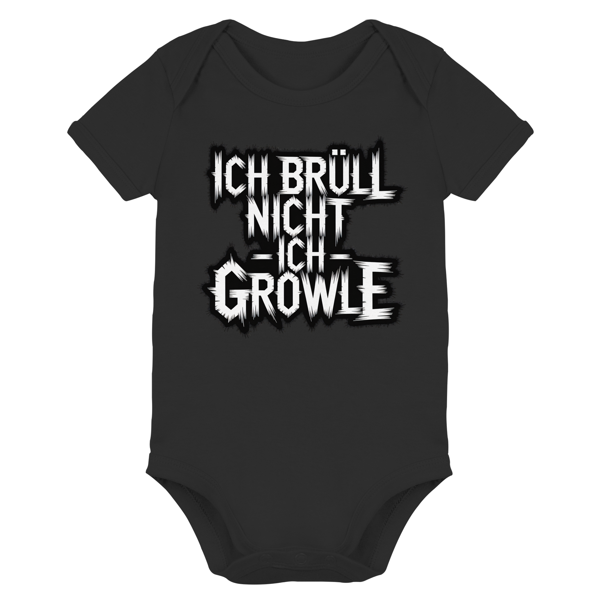 Ich brüll nicht, ich Growle - Baby Bodysuit | Death Metal Geschenk Humor - Bild 2 von 7