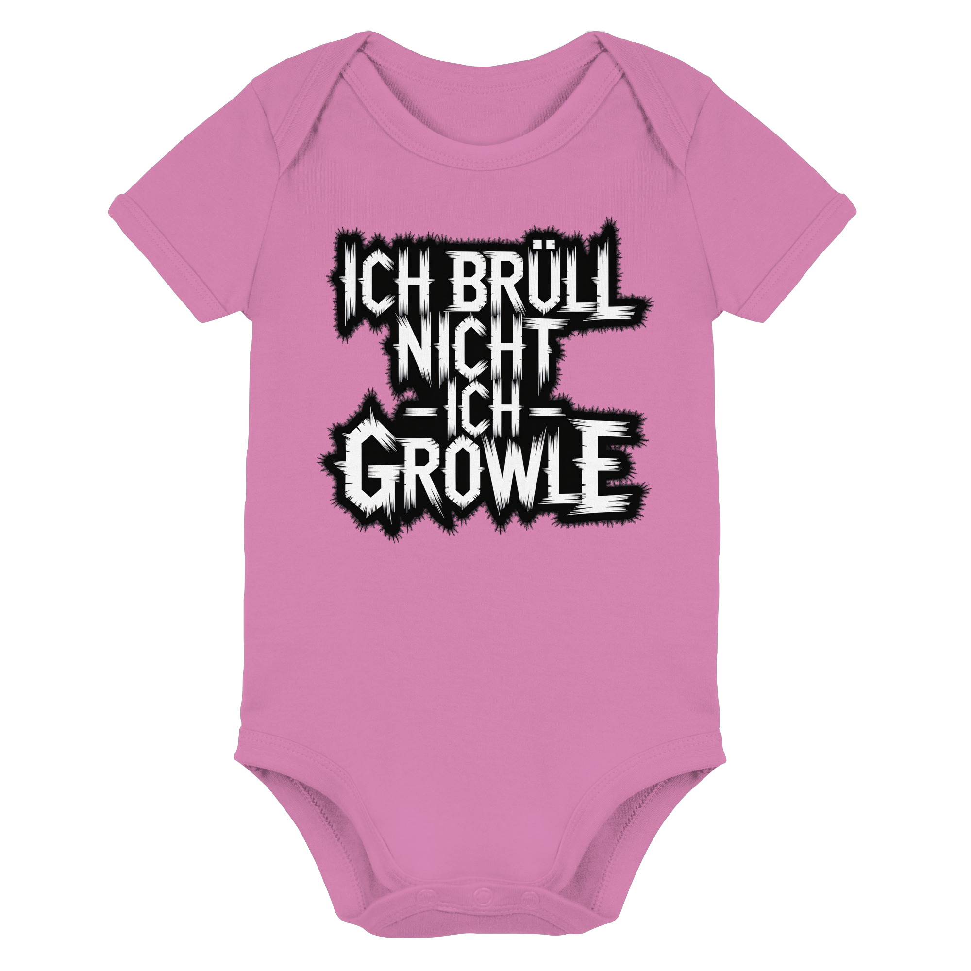 Ich brüll nicht, ich Growle - Baby Bodysuit | Death Metal Geschenk Humor - Bild 3 von 7