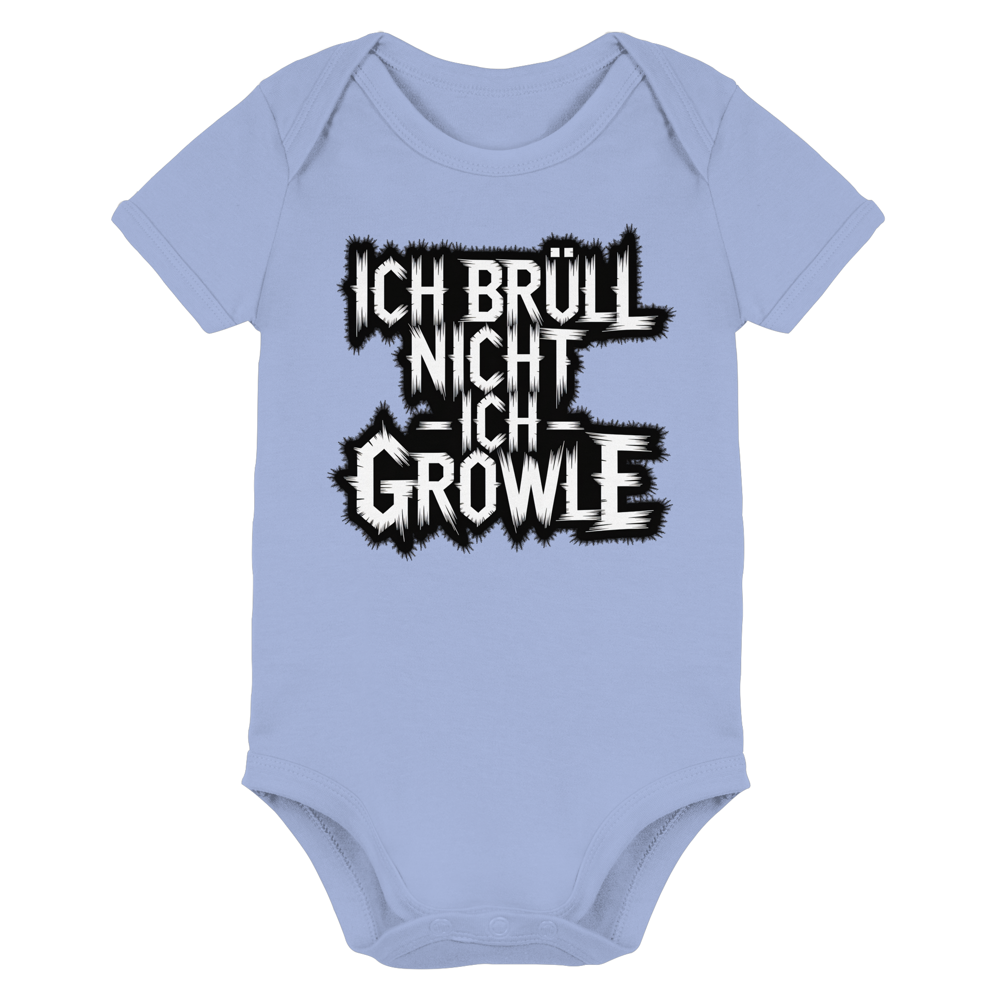 Ich brüll nicht, ich Growle - Baby Bodysuit | Death Metal Geschenk Humor - Bild 4 von 7