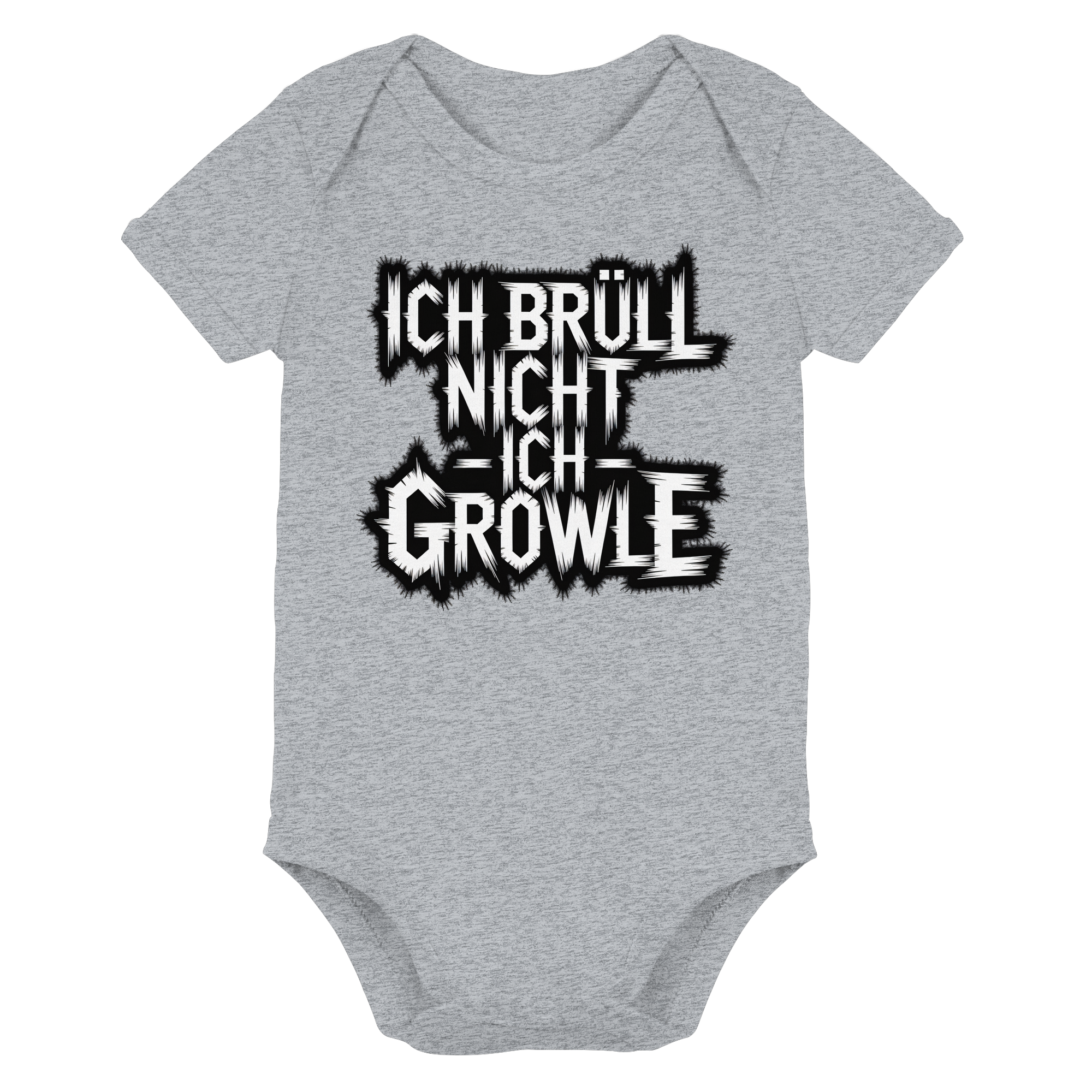 Ich brüll nicht, ich Growle - Baby Bodysuit | Death Metal Geschenk Humor - Bild 5 von 7