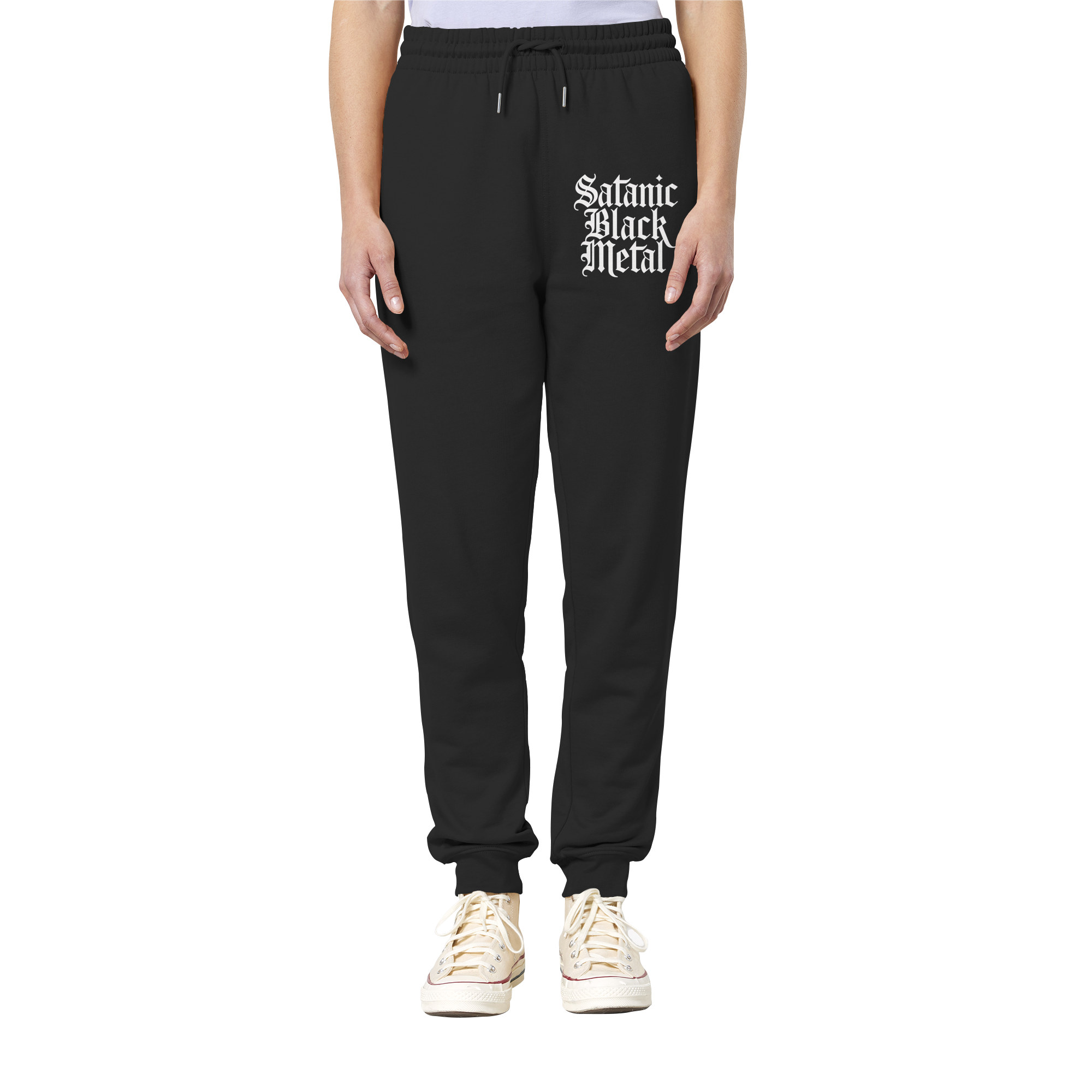 Pantalones de chándal Satanic Black Metal | Warmaster Behemoth Dark Funeral Taake - Imagen 3 de 4