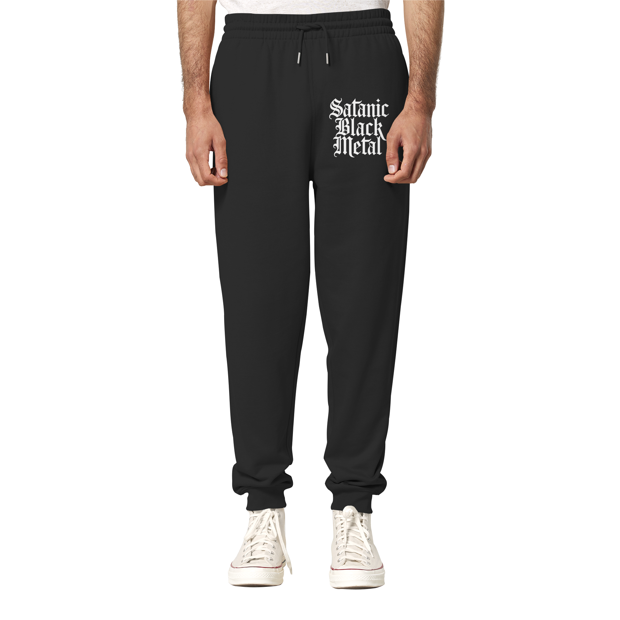 Pantalones de chándal Satanic Black Metal | Warmaster Behemoth Dark Funeral Taake - Imagen 4 de 4