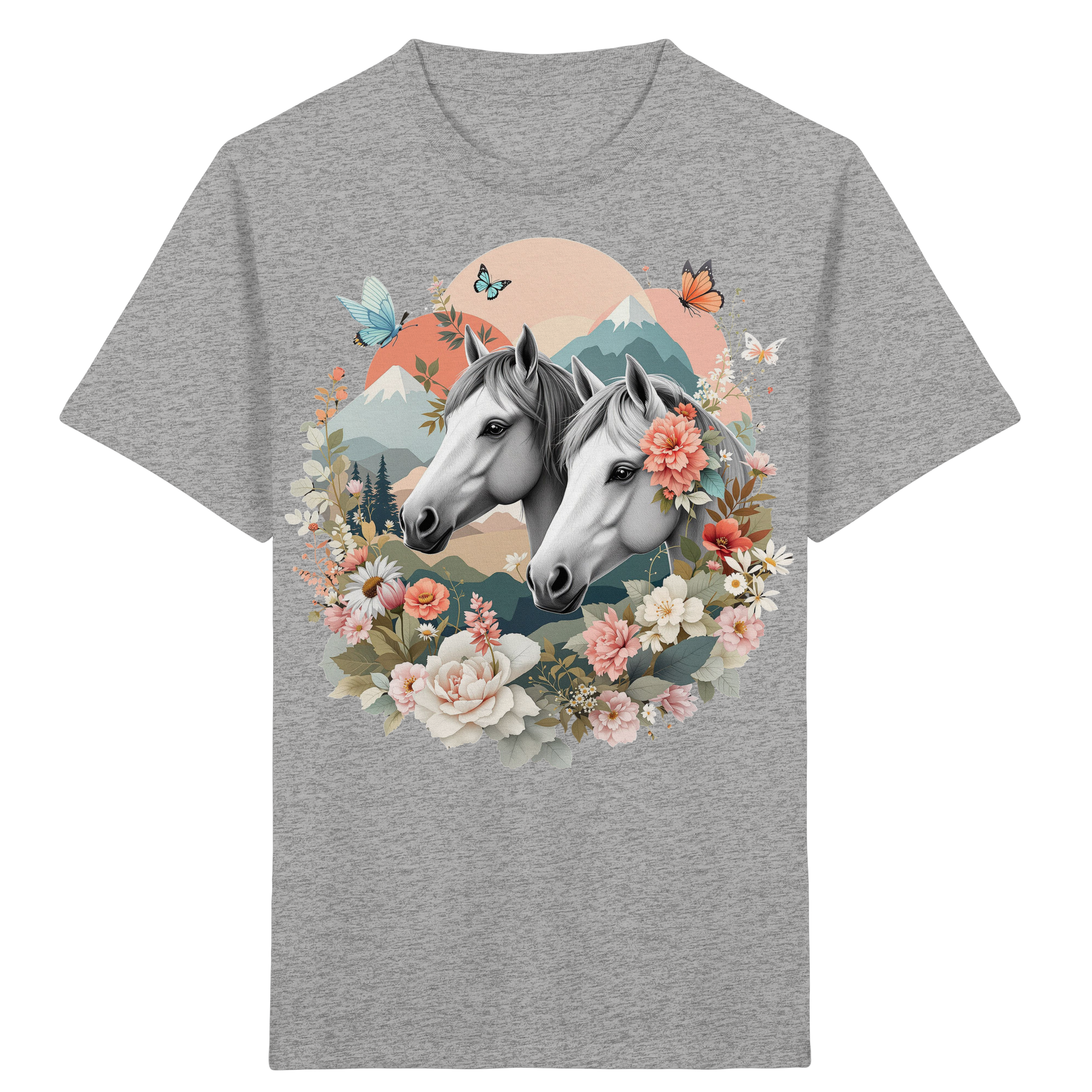 drømmende hest - Økologisk T-skjorte for barn 10