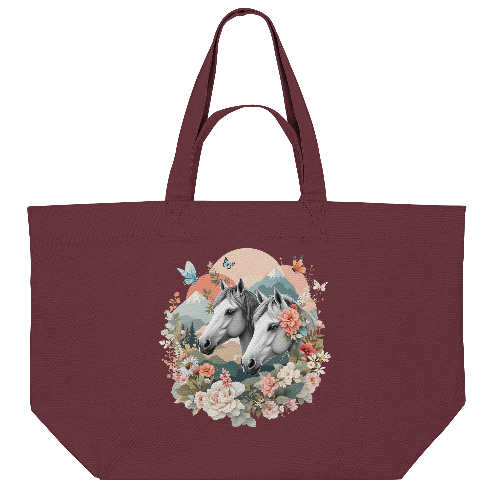 drømmende hest - Økologisk handlepose