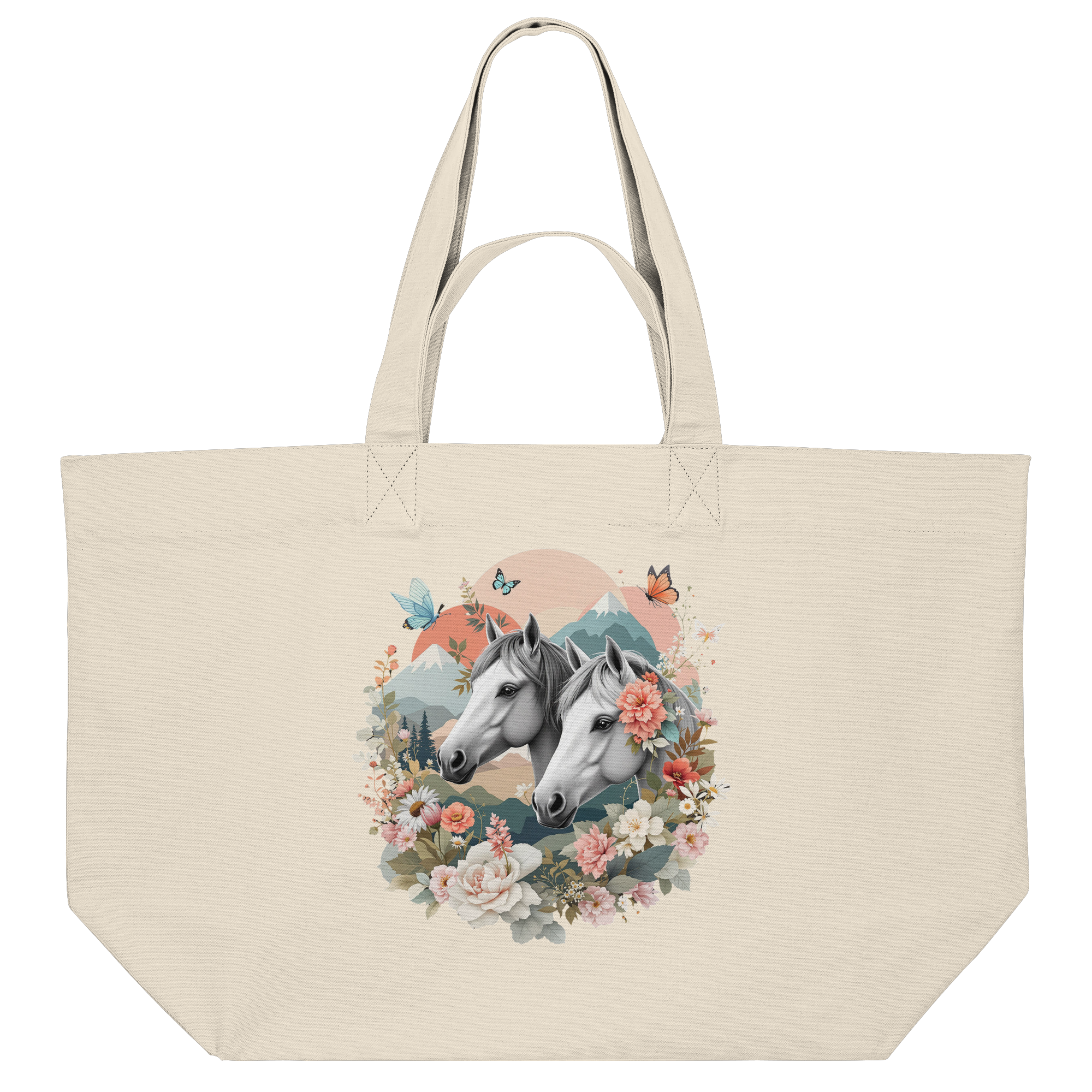 drømmende hest - Økologisk handlepose 2