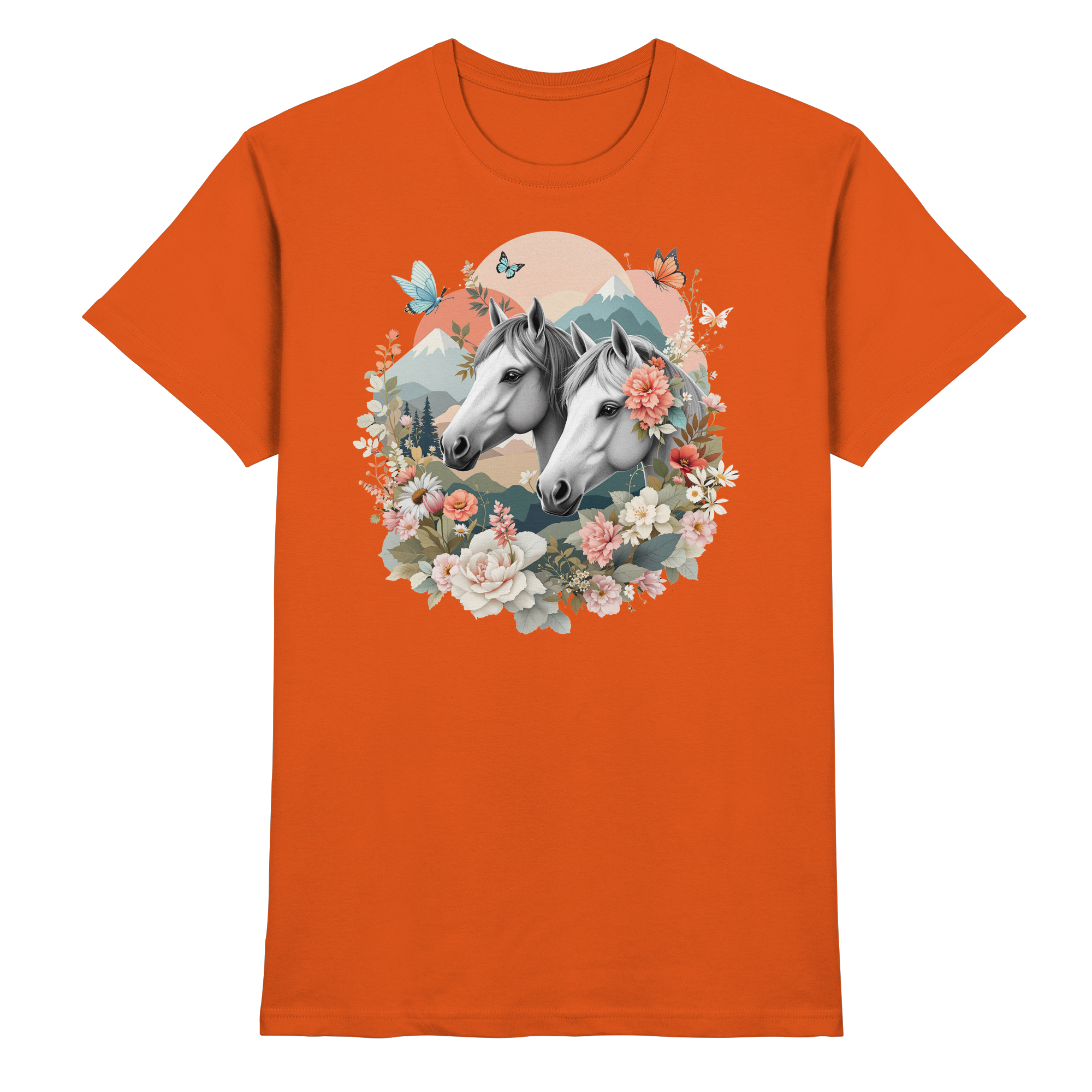 drømmende hest - Premium T-skjorte 3