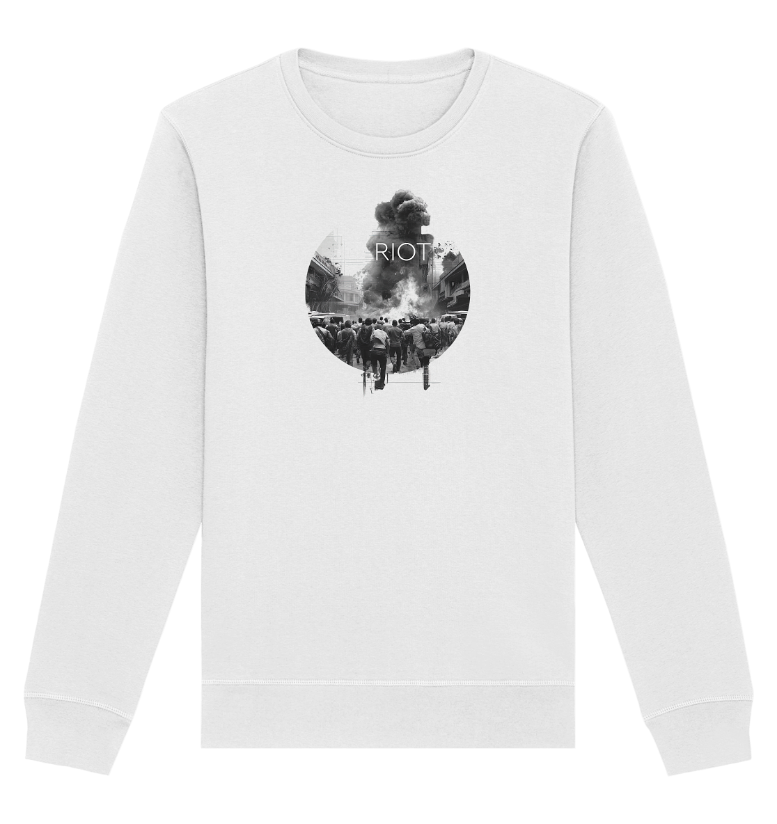 THE RIOT  - Organic Basic Unisex Sweatshirt