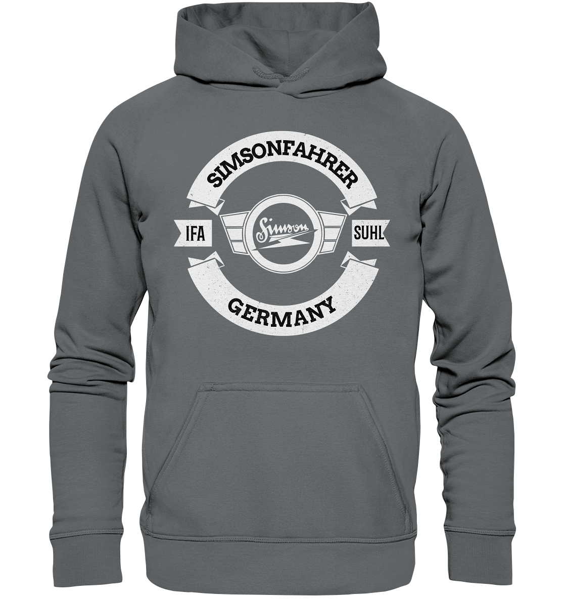 Hoodie Simson IFA Suhl VEB DDR Kult Rocker Geschenk Schwalbe SR1 2 S50 51 - Bild 11 von 11