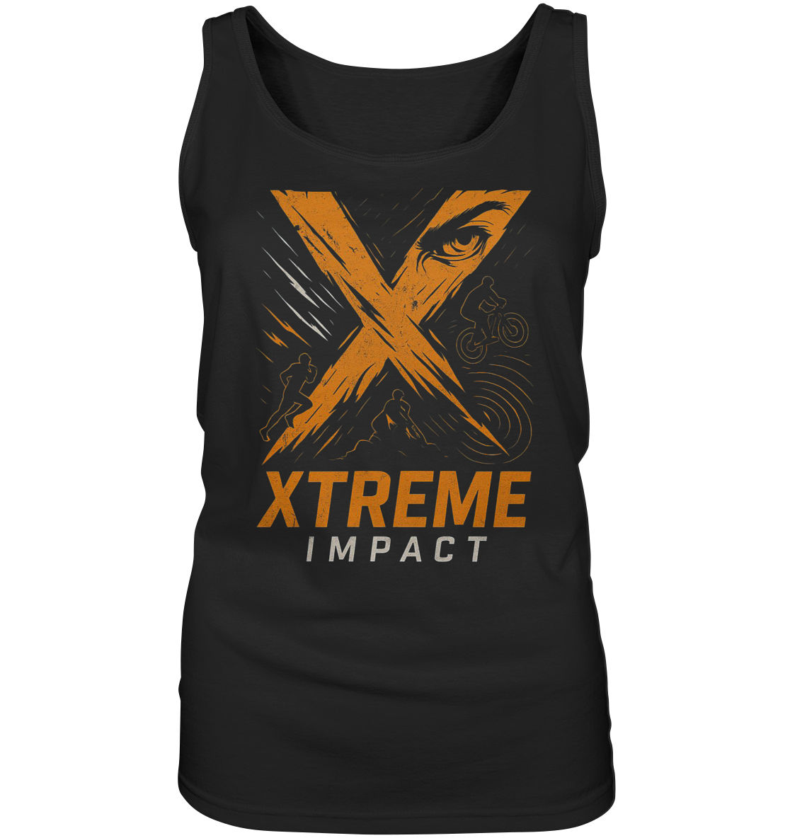 Damen Tanktop – XTREME Impact – Schwarz – S