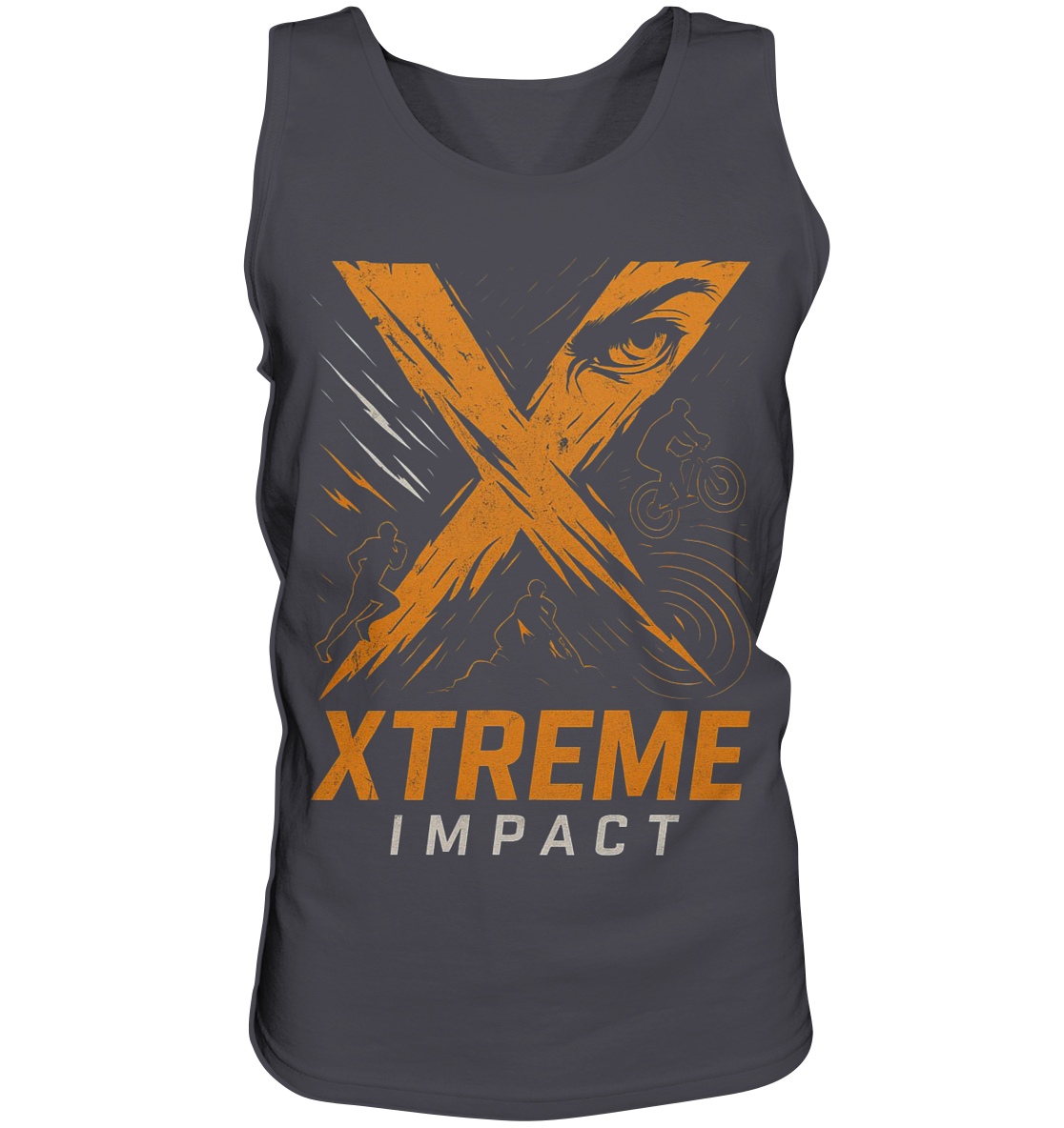 Tanktop Unisex – XTREME Impact – Anthrazit – S