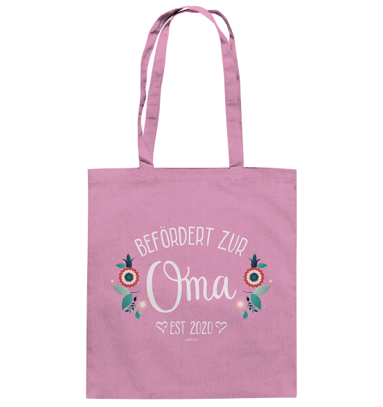 Baumwolltasche „Die Besten Mamas Werden Zur Oma Befördert“ – Geschenk Für Werdende Omas