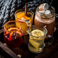 Our stocked range of warming drinks this autumn and wintertime to keep your customers cosy.