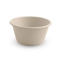 Bagasse pots made from sugarcane fibre are great for the planet and commercially compostable. Bagasse pots made from sugarcane fibre are great for the planet and commercially compostable.