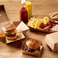 Great range of hot food boxes, cones, packaging and wraps that fulfil all your hot food needs