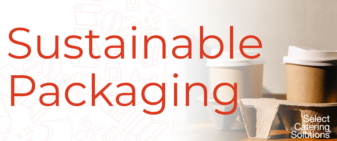 Sustainable packaging banner