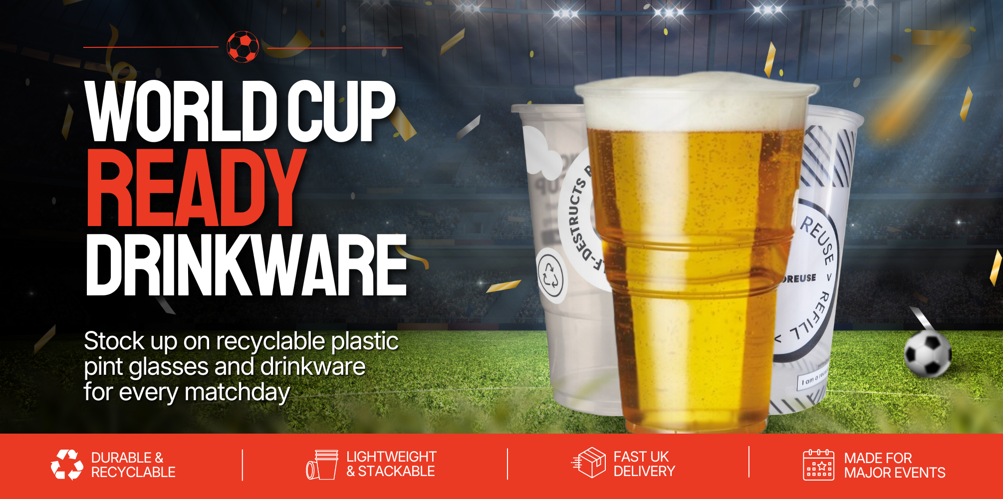 World Cup Ready Drinkware
