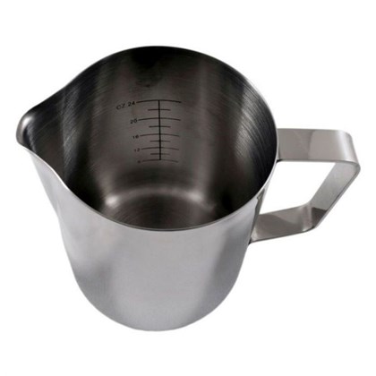 Foaming Jug w/ Etched Volume Measures 1L | Barista Equipment Foaming Jug w/ Etched Volume Measures 1L | Barista Equipment
