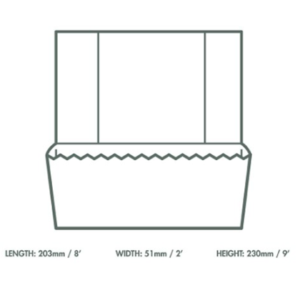 8 x 2 x 9in Therma paper pouch | Select Catering Solutions Ltd 8 x 2 x 9in Therma paper pouch | Select Catering Solutions Ltd