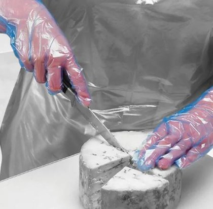 Blue PE Gloves Size Large Blue PE Gloves Size Large