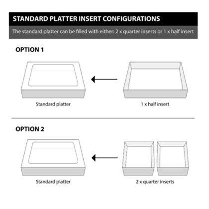 Platter Box Insert for Lrg platter Platter Box Insert for Lrg platter