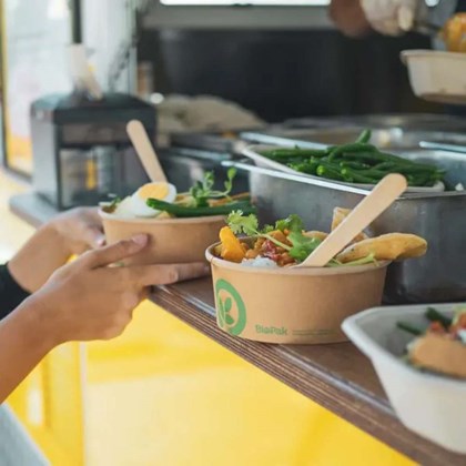 500ml Round Kraft BioBoard Bowl 2 500ml Round Kraft BioBoard Bowl 2