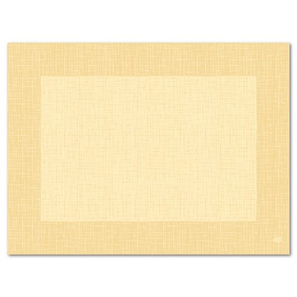30 x 40cm Dunicel Linnea Cream Placemat | Select Catering Solutions Ltd 30 x 40cm Dunicel Linnea Cream Placemat | Select Catering Solutions Ltd