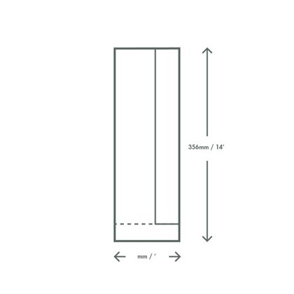 14" Kraft Nature Flex Vegware Window Baguette Bag | Select Catering Solutions Ltd 14" Kraft Nature Flex Vegware Window Baguette Bag | Select Catering Solutions Ltd