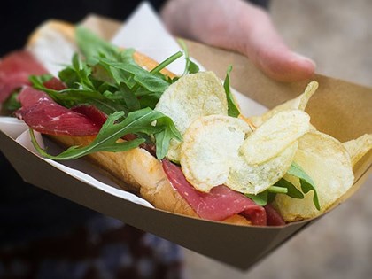 6x4" 1lb Kraft Ecocraft Food Tray | Select Catering Solutions Ltd 6x4" 1lb Kraft Ecocraft Food Tray | Select Catering Solutions Ltd