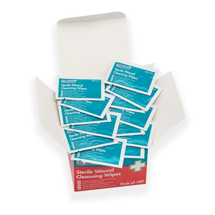 Astroplast Sterile Saline Wipes (Box of 100)