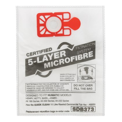 Numatic Henry & Ovation Vacuum Bags | Select Catering Solutions Ltd Numatic Henry & Ovation Vacuum Bags | Select Catering Solutions Ltd