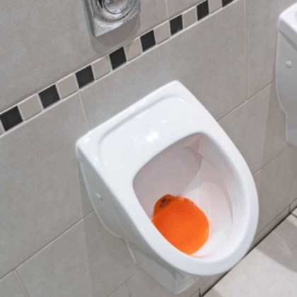 P-Wave Slant6 Deodorant Urinal Screen NHS Cotton 2