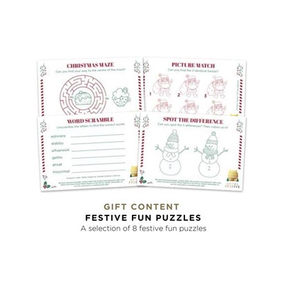 8" Cracker Festive Fun Puzzles NO SNAP image 2 8" Cracker Festive Fun Puzzles NO SNAP image 2