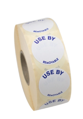 Removable Use By Label, Qty 1,000 | Select Catering Solutions Ltd Removable Use By Label, Qty 1,000 | Select Catering Solutions Ltd