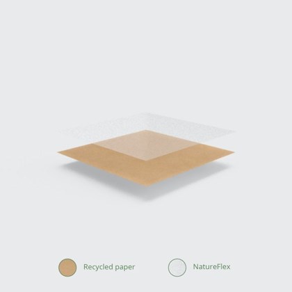 14" Kraft Nature Flex Vegware Window Baguette Bag | Select Catering Solutions Ltd 14" Kraft Nature Flex Vegware Window Baguette Bag | Select Catering Solutions Ltd