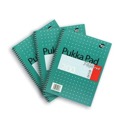 A4 Pukka Pad Jotta Squared Notepads (Pack of 3)