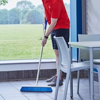 Medium Washable Stiff Broom 45cm