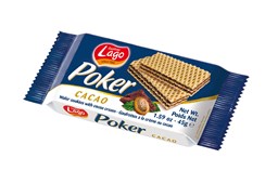 Lago Poker Cacao Cocoa Creme 45g x 80
