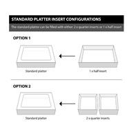Regular sandwich platter box Kraft Standard platter box