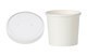 16oz White Hot Food Container & lids