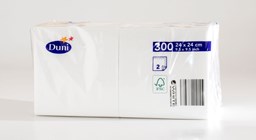 23cm 2ply White Cocktail Napkins