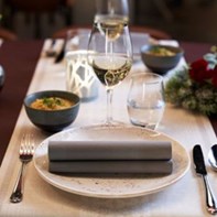 40cm Dunisoft Granite Grey Napkins