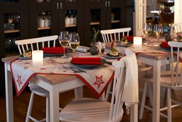 40cm Dunisoft Red Napkins