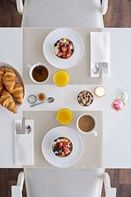 48cm Duniletto White Prefolded Napkins