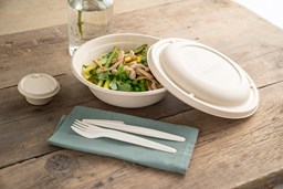Compostable 17cm FSC Accredited Paper Fork